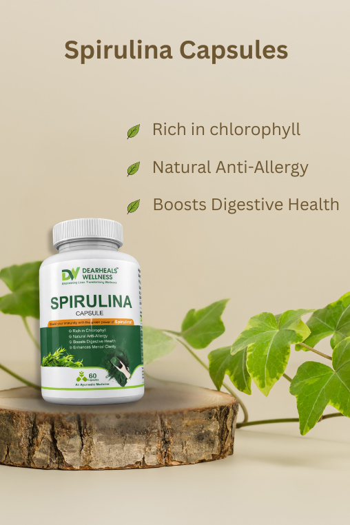 Spirulina Capsules (60 Capsules)