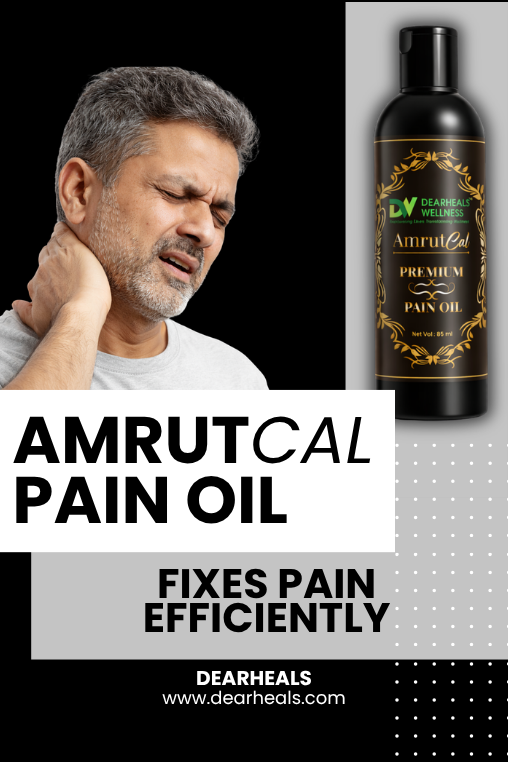 AmrutCal Premium Pain Oil (85ml)