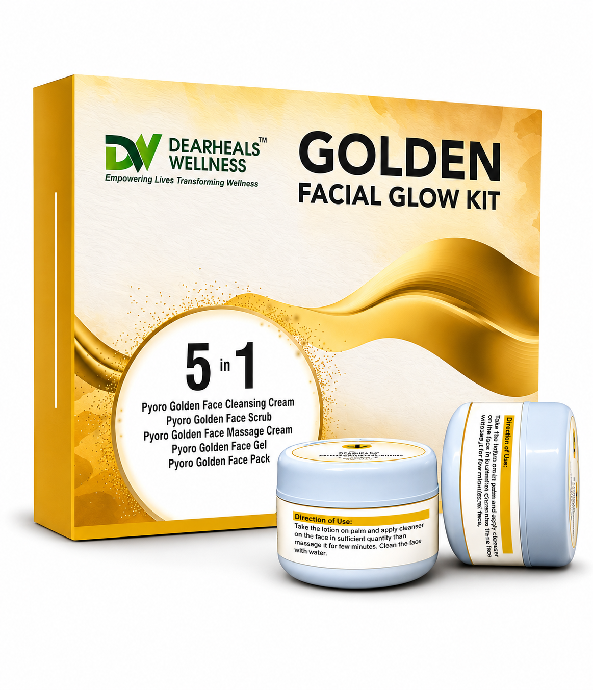 Golden Glow Facial Kit