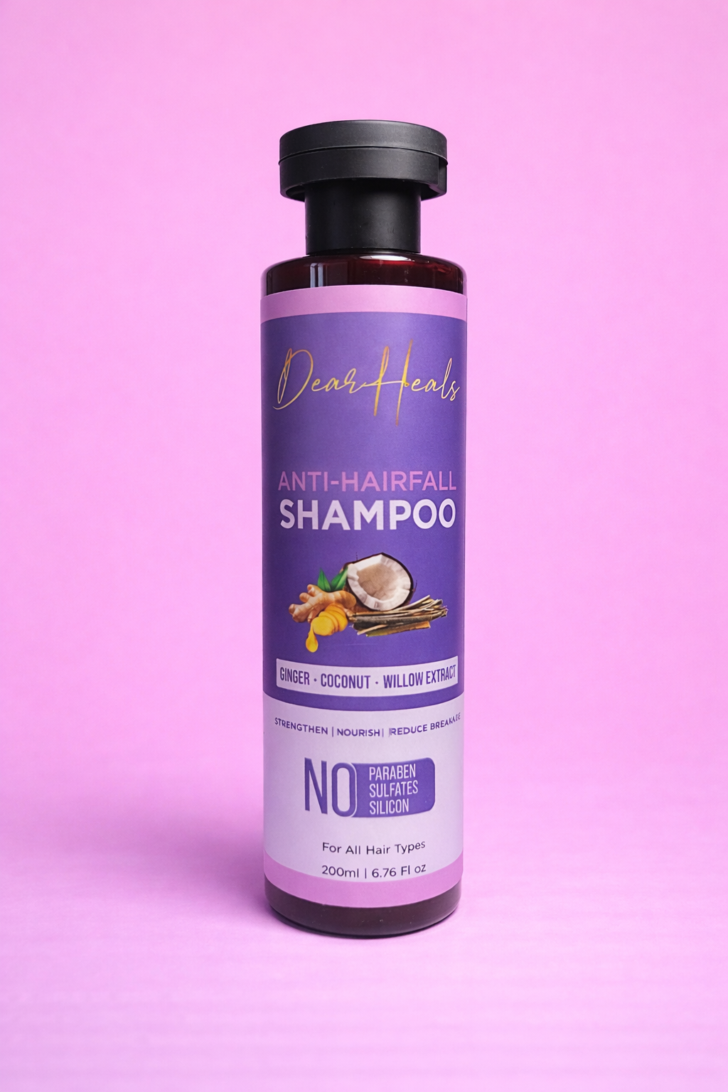 Anti Hairfall Shampoo-200ml (SLS, Paraben Free)
