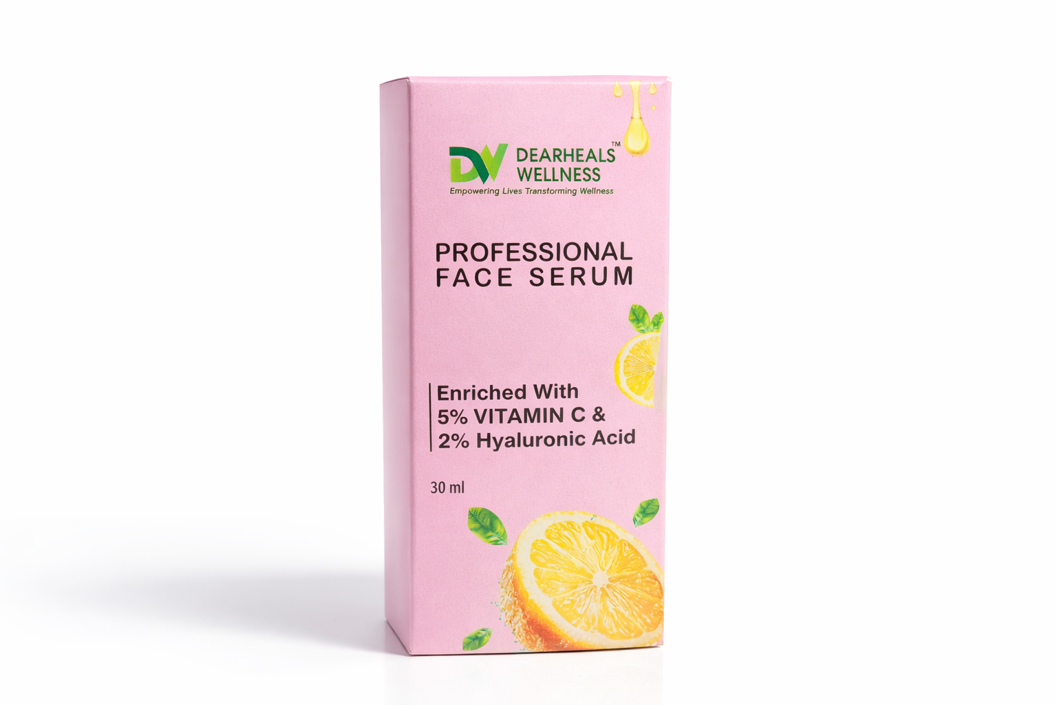 Professional Face Serum Vitamin C & Hyaluronic acid