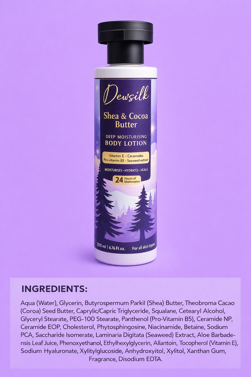 Shea & Cocoa Butter Body Lotion