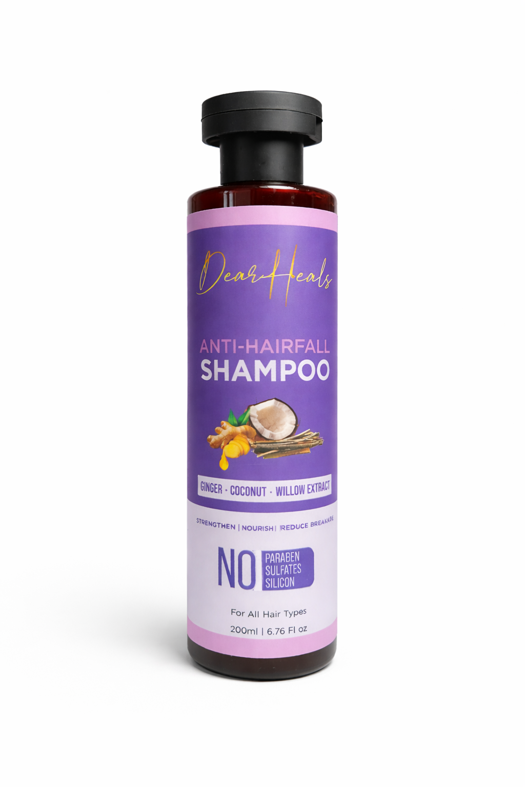 Anti Hairfall Shampoo-200ml (SLS, Paraben Free)