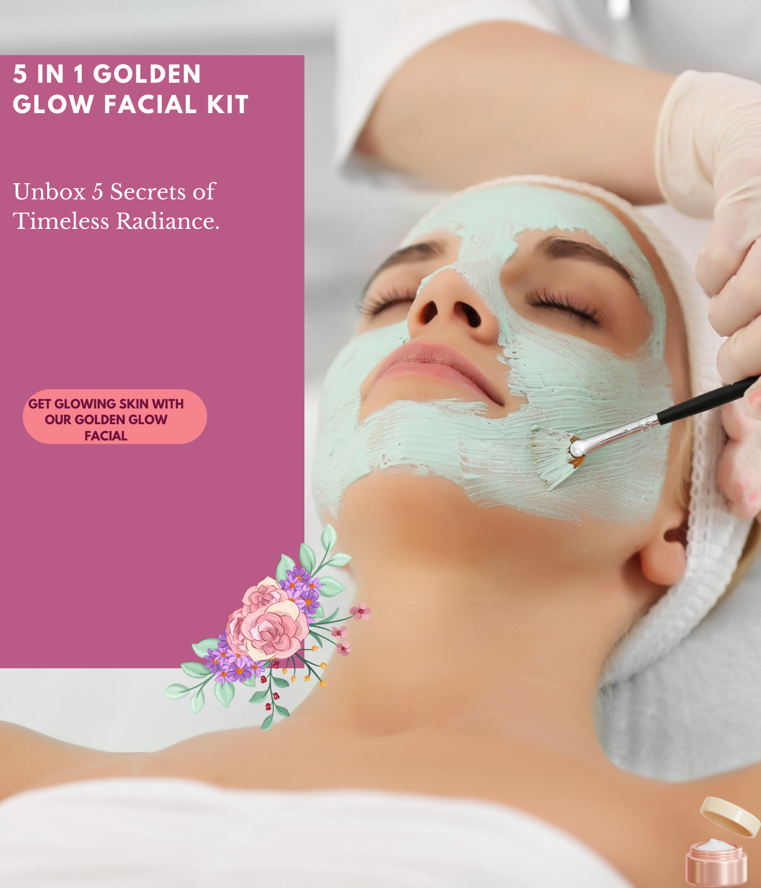 Golden Glow Facial Kit